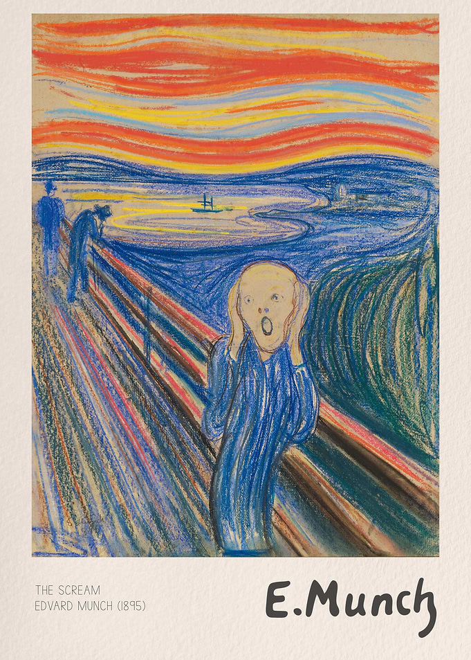 The Scream by Edvard Munch