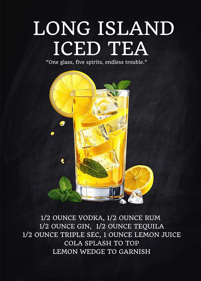 Long Island Iced Tea Recipe