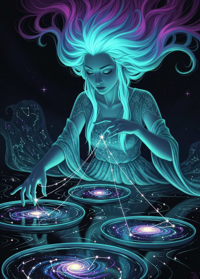 Celestial Weaver: Cosmic Connections