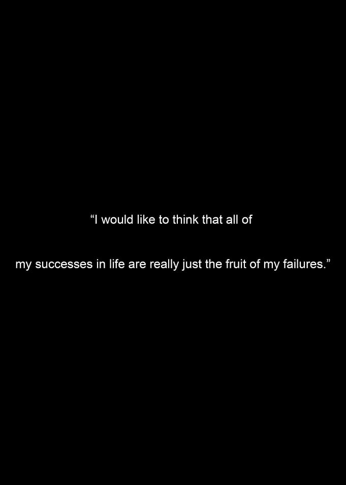 Success from Failures Quote