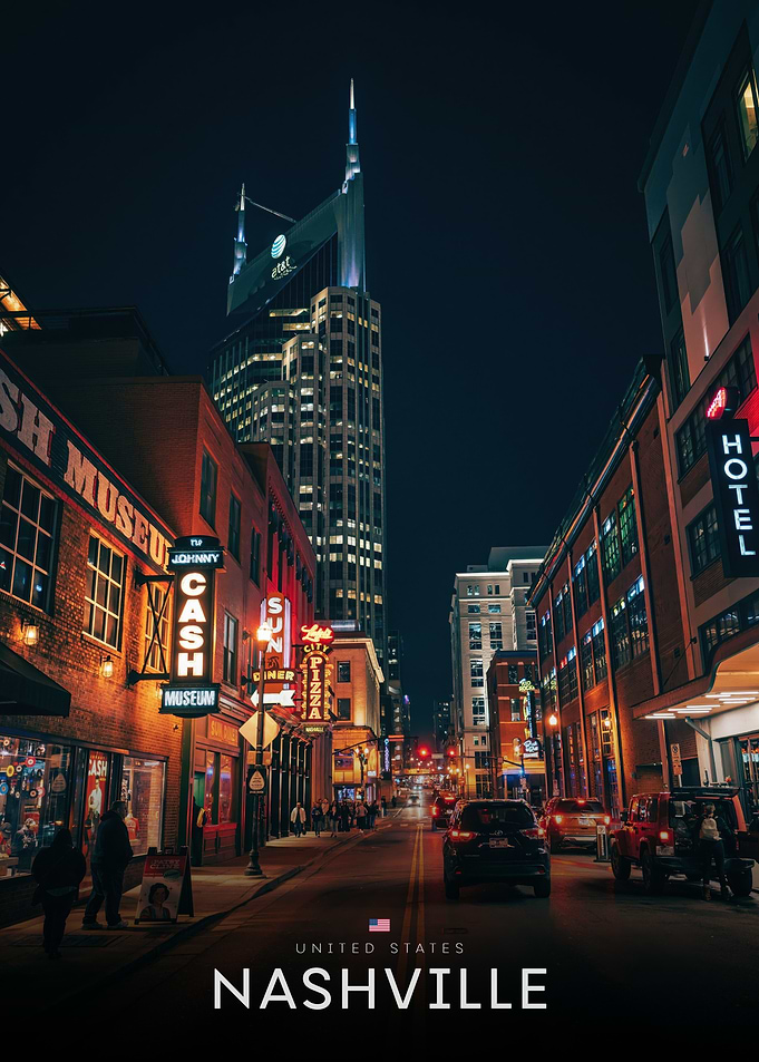 Nashville at Night