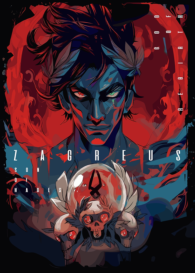 Zagreus Son of Hades Digital Art