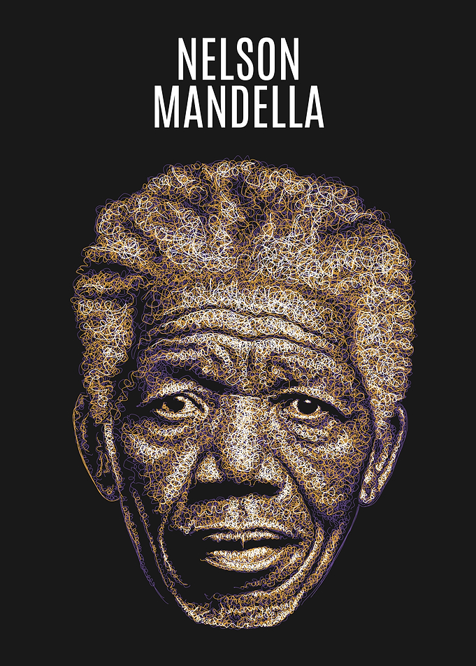 Nelson Mandela Portrait