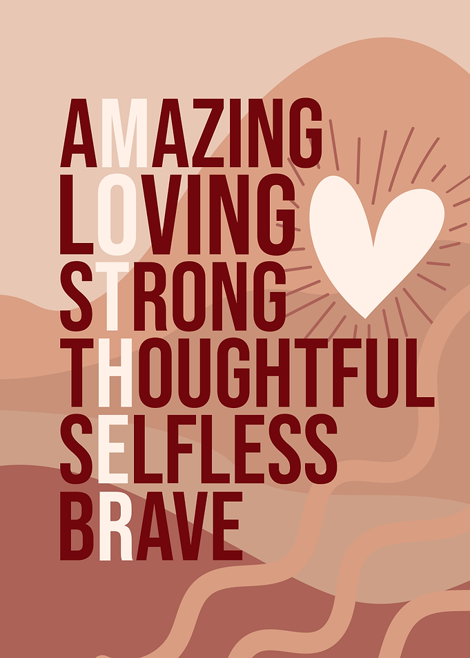 Mother's Day Acrostic Poem