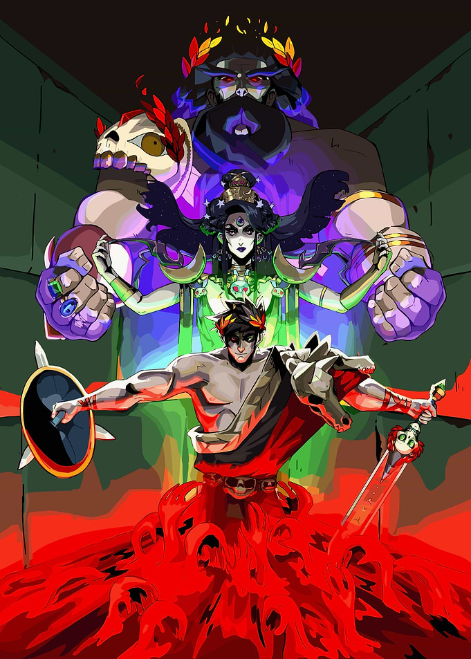 Hades Game Character Art