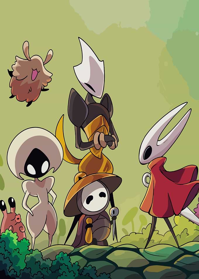 Hollow Knight Characters Group