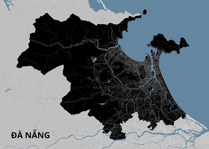 Da Nang, Vietnam Map