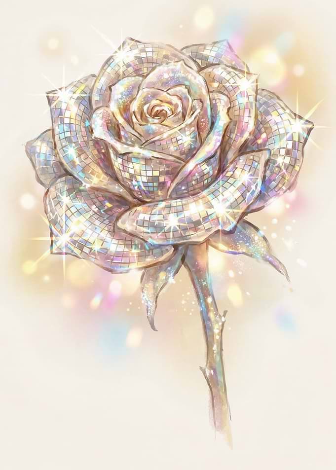Disco Ball Rose