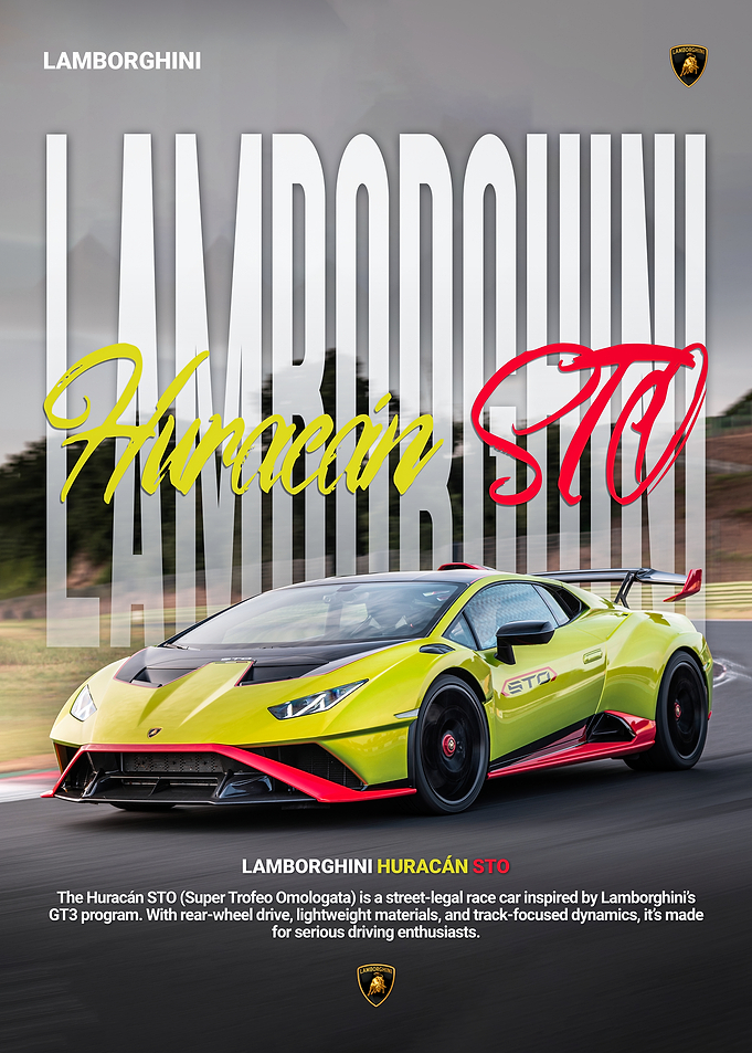 Lamborghini Huracan STO on Track