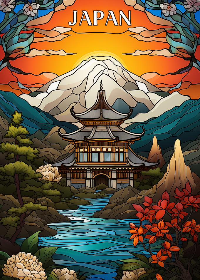 Japan, Stained Glass