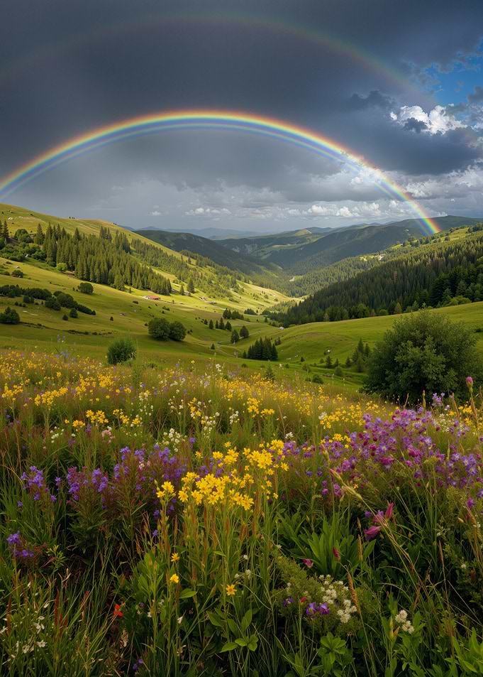 Rainbow Mountain Meadow
