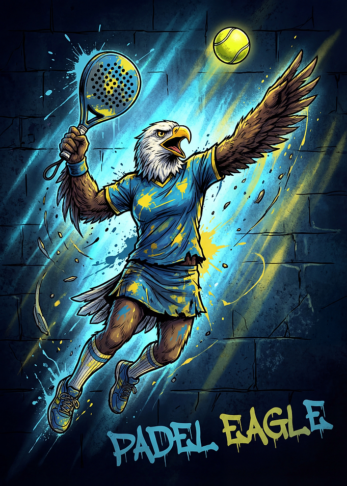 Padel Eagle Action Shot