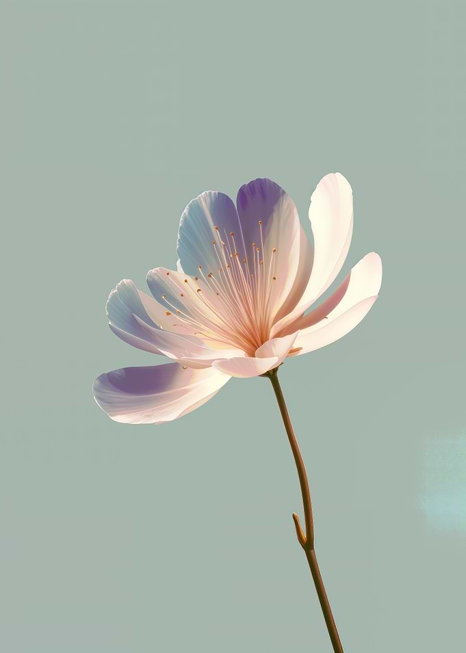Delicate White Flower