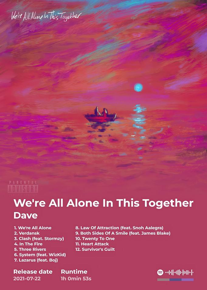 Dave Album Cover