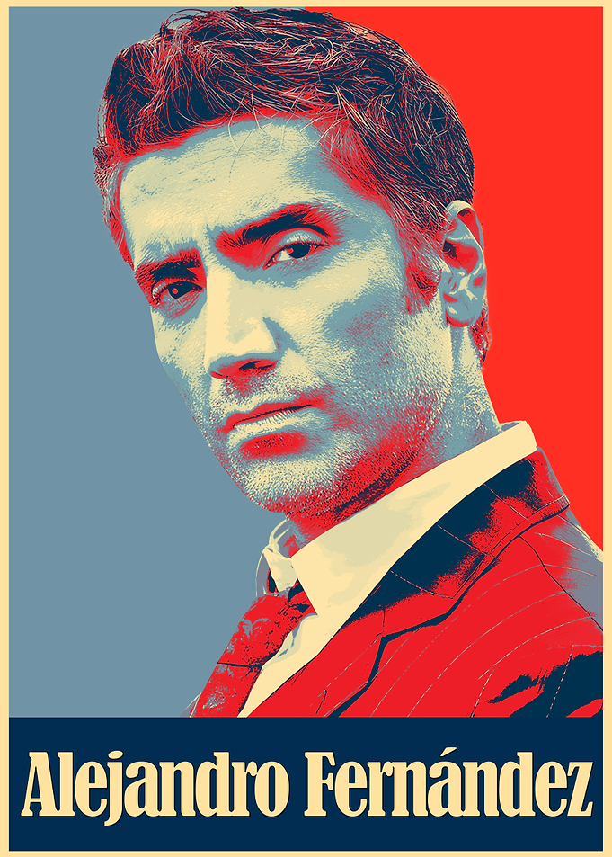 Alejandro Fernández Portrait Poster
