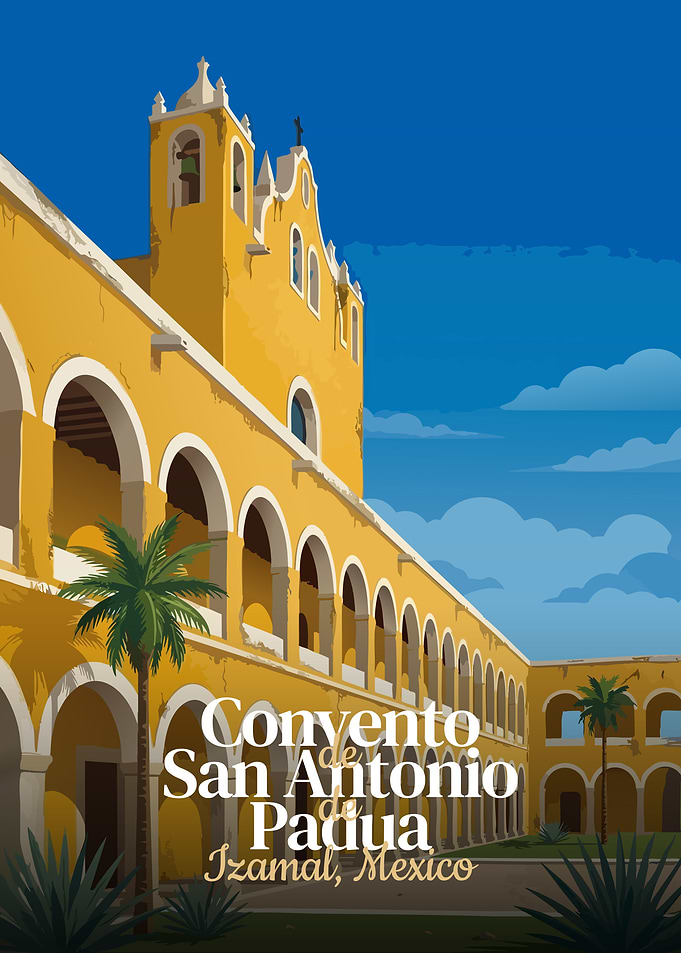 Convento de San Antonio, Izamal, Mexico