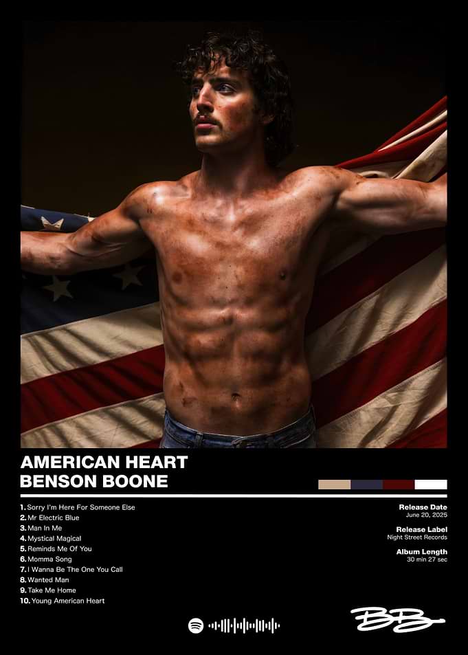 Benson Boone - American Heart