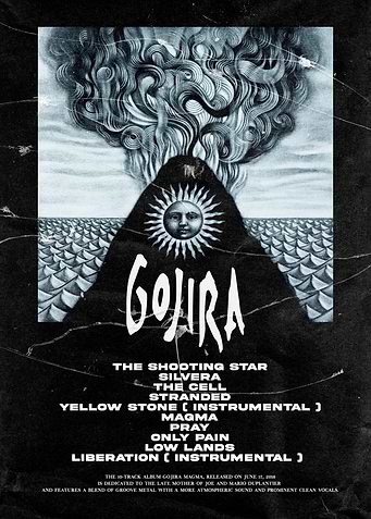 Gojira Magma Album Cover Art