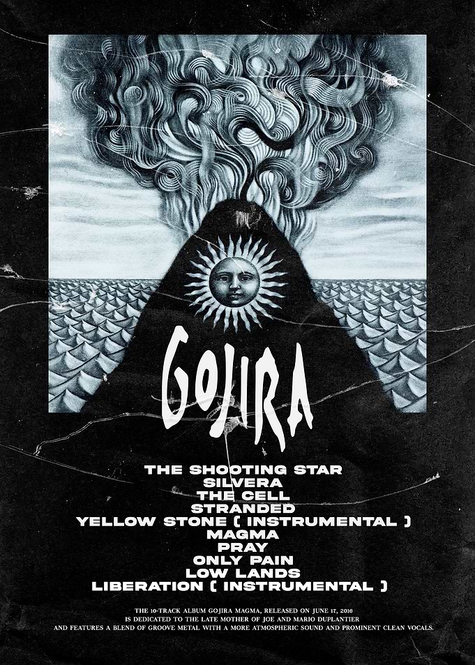 Gojira Magma Album Cover Art