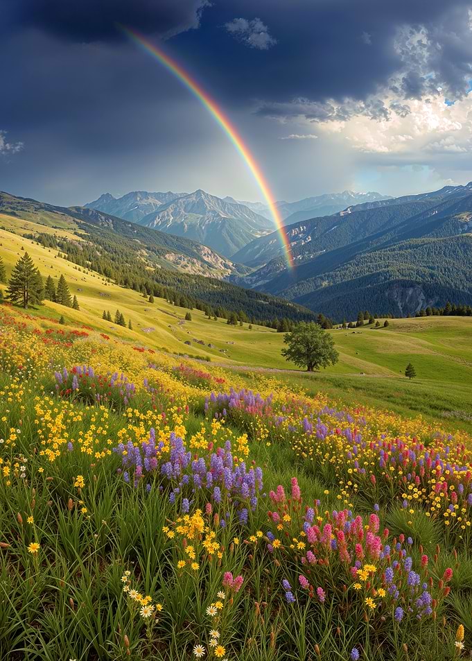 Rainbow Mountain Meadow