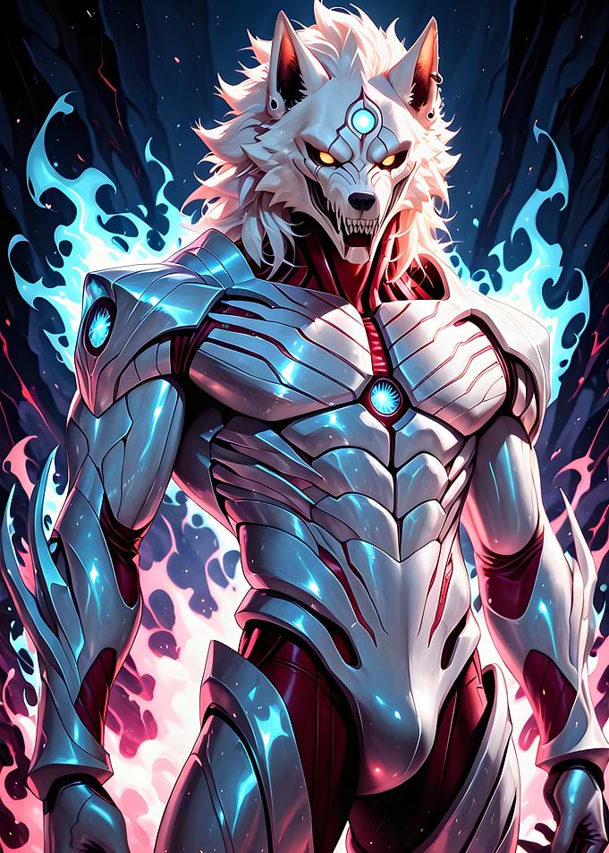Cyberpunk Wolf Warrior