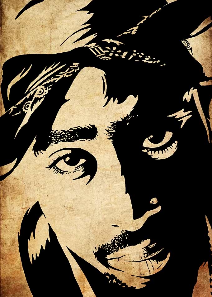 Tupac Shakur Portrait