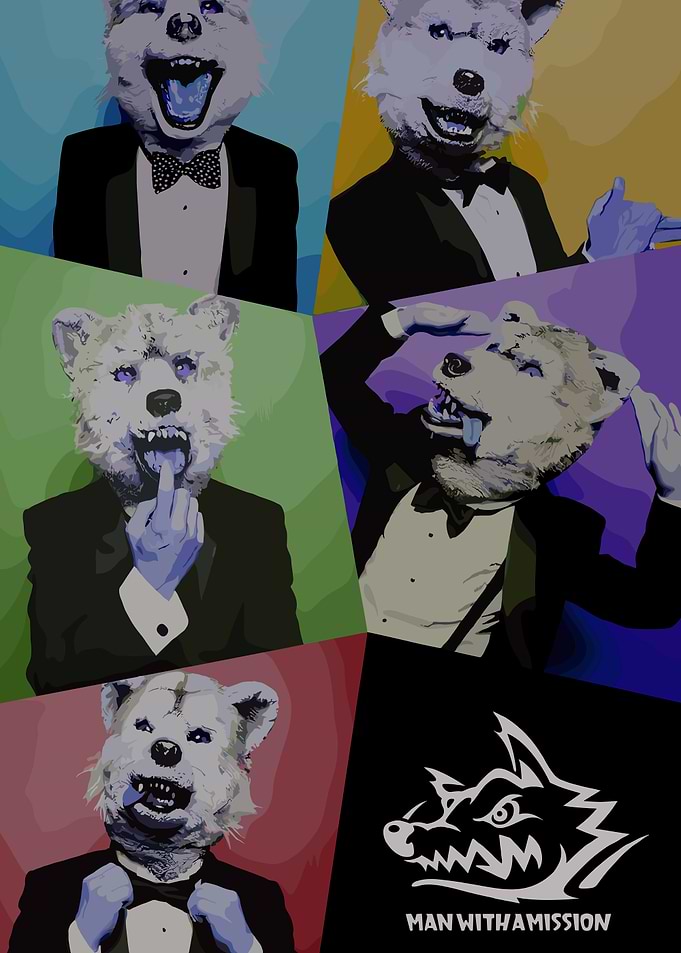 Man With A Mission Collage