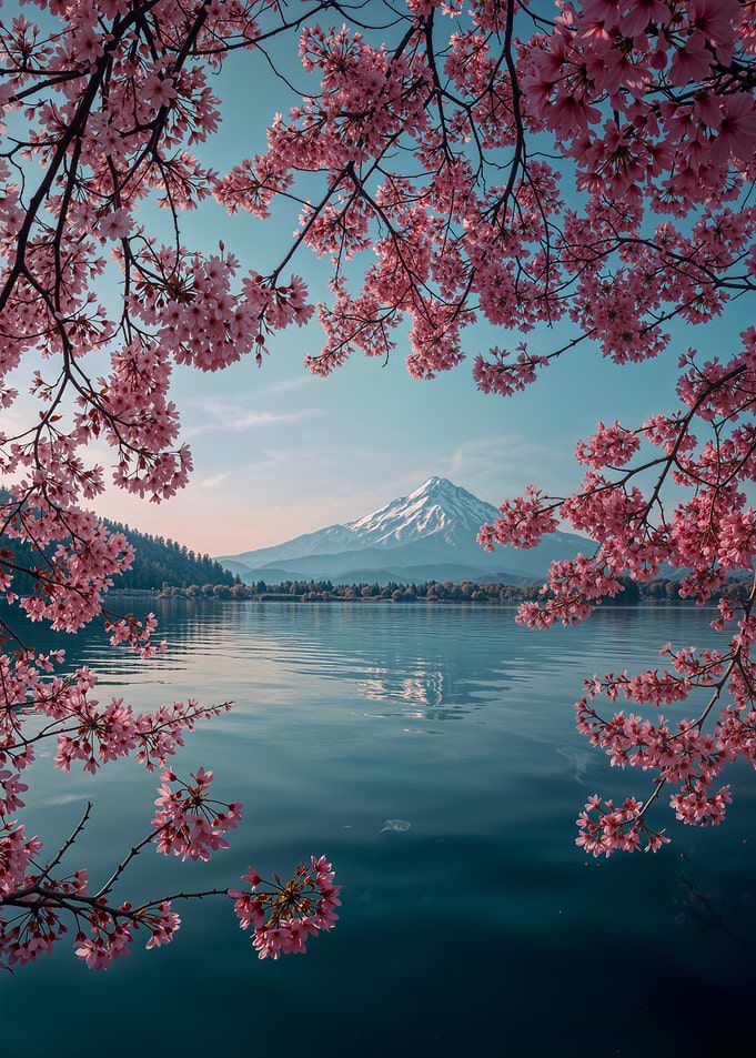 Mountain Lake View