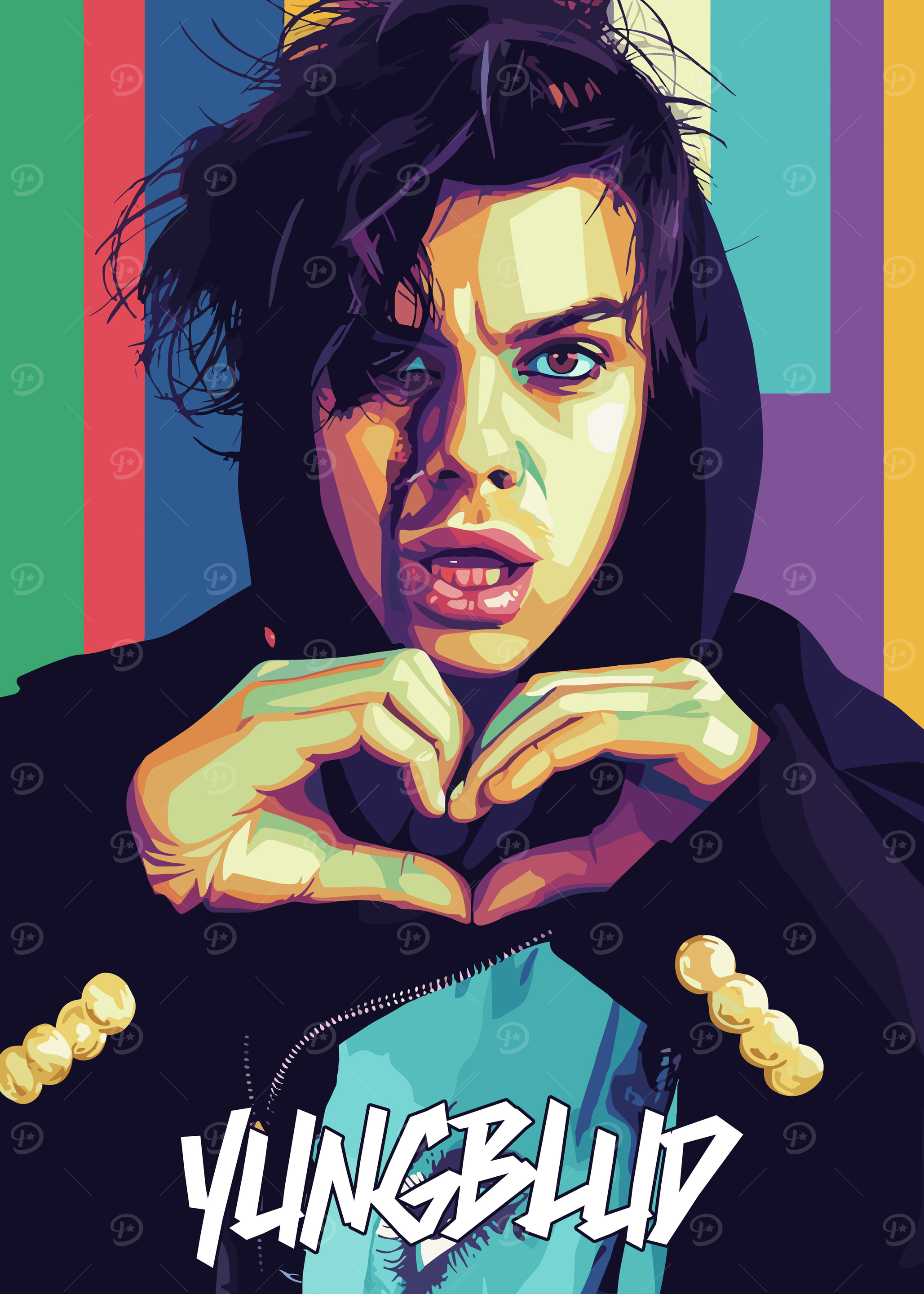 Yungblud Posters Online - Shop Unique Metal Prints, Pictures