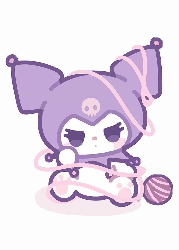 Kuromi with Yarn