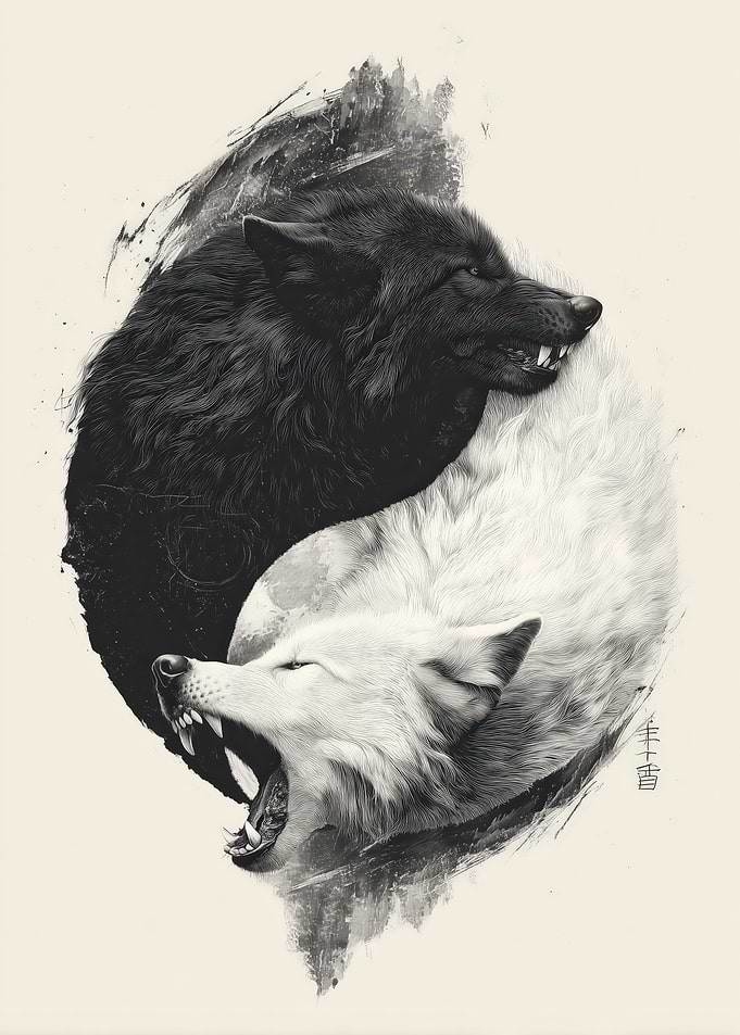 Yin Yang Wolves