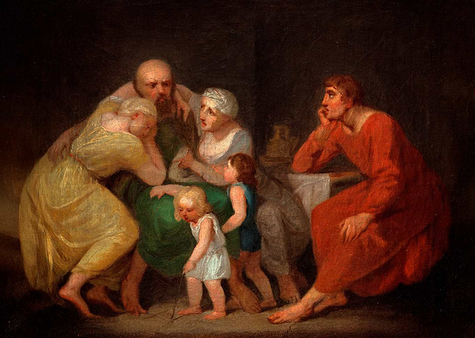 A farewell scene