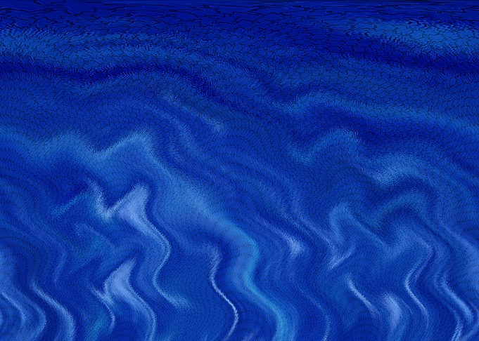 Abstract Blue Waves SAID61