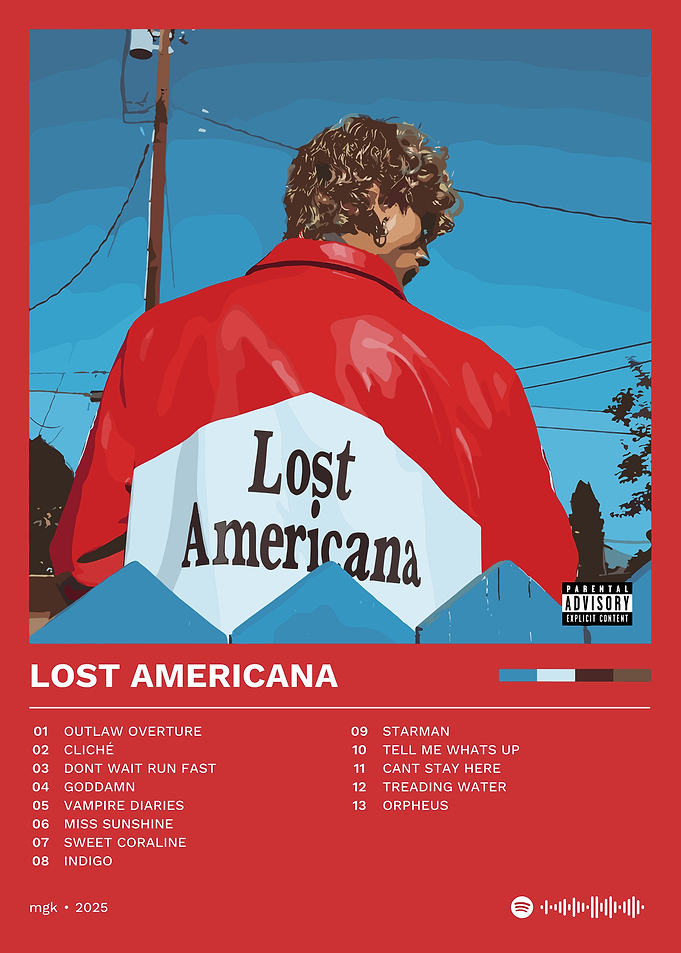 Lost Americana Album Cover Art
