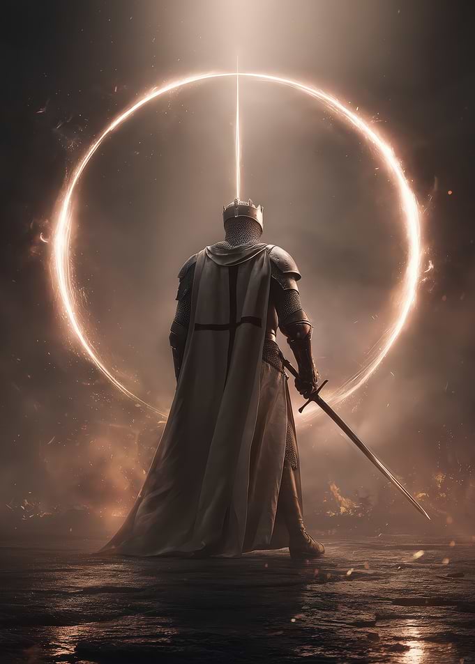 Medieval Templar Knight