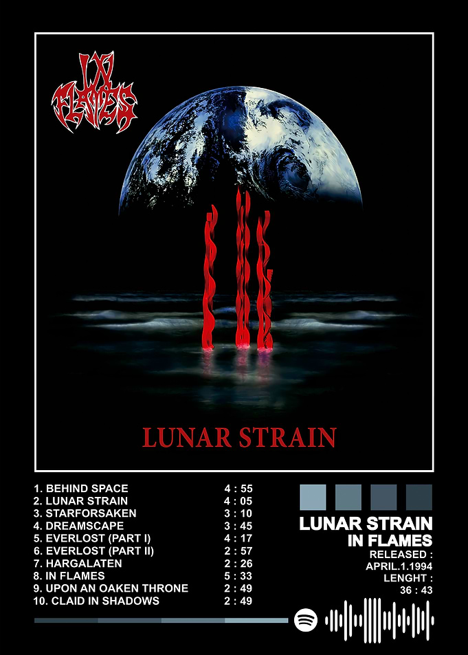 In Flames - Lunar Strain Album