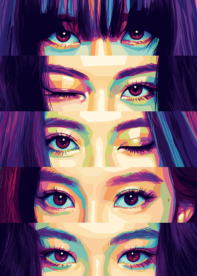Meovv - K-Pop Art Eyes