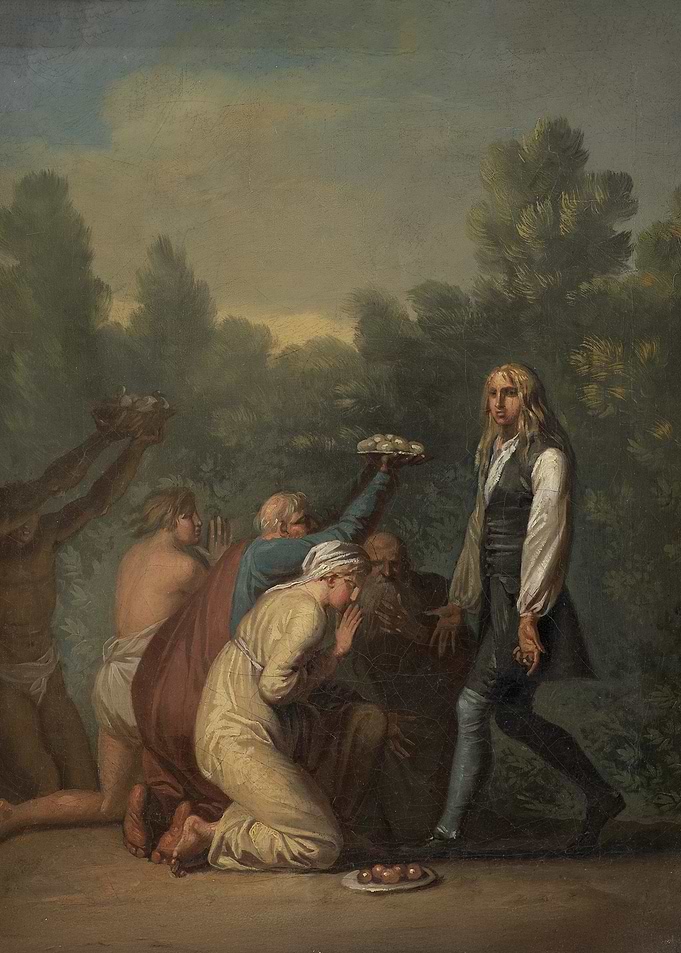 Niels Klim Receives the Homage of the Quamites
