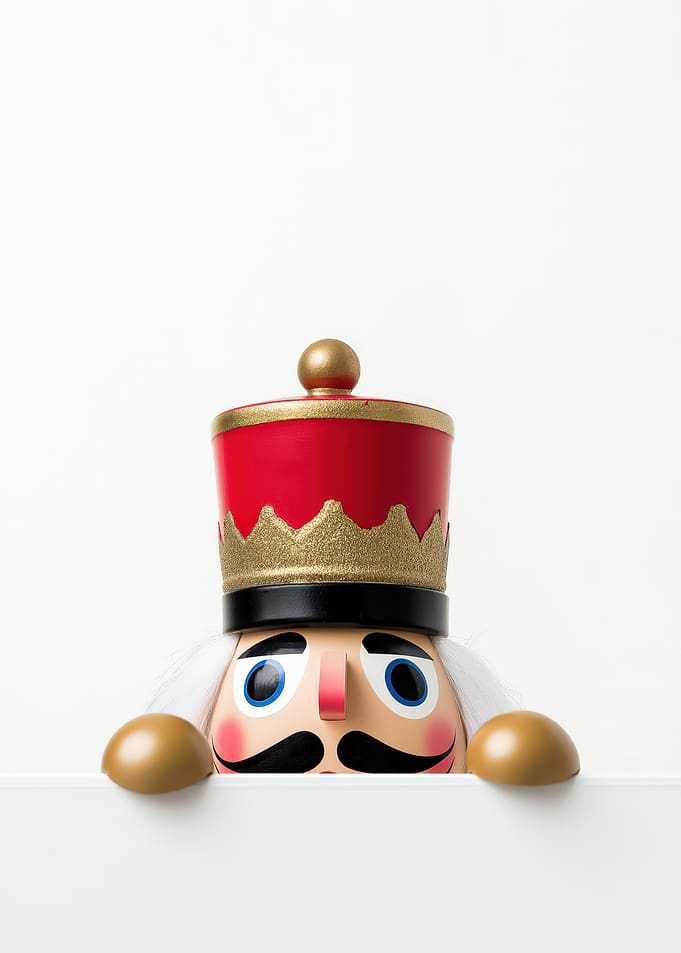 Nutcracker Peeking