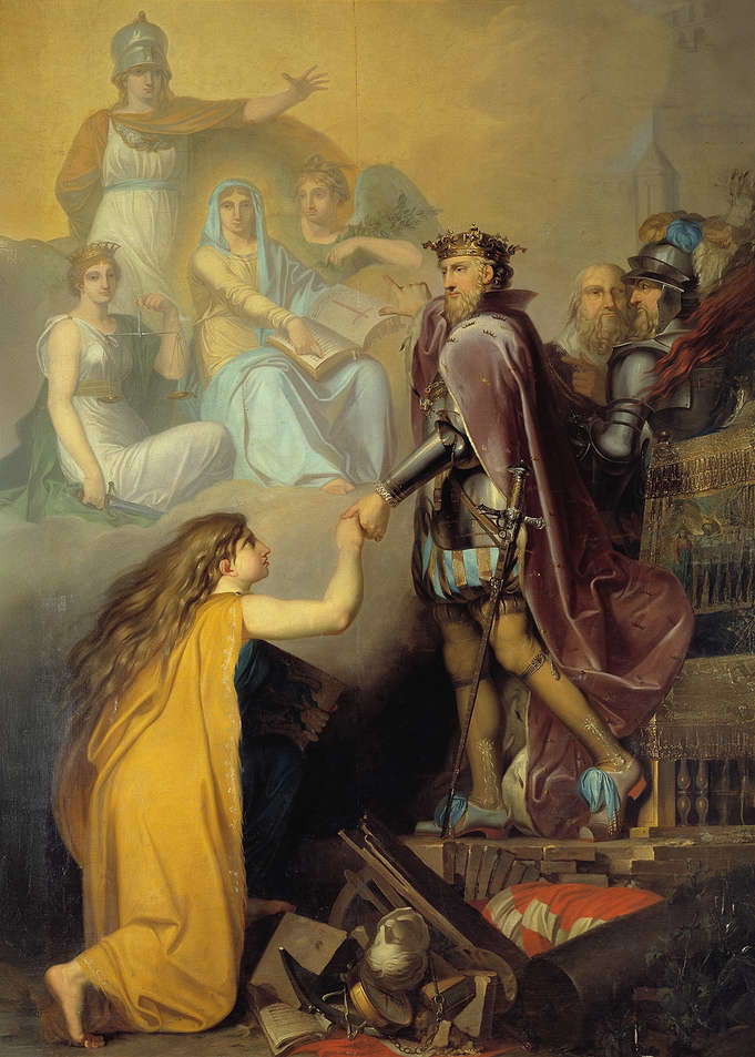 Christian III Succouring Denmark