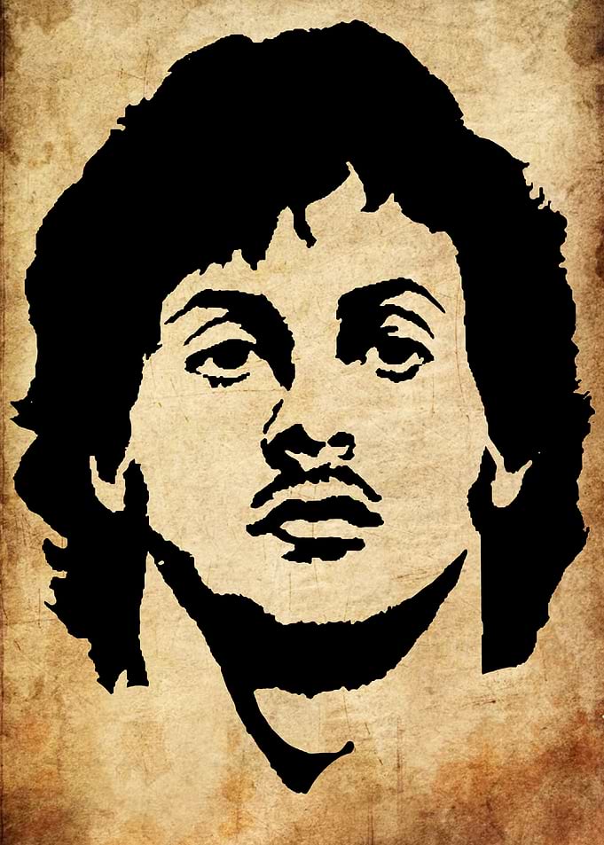 Sylvester Stallone Portrait