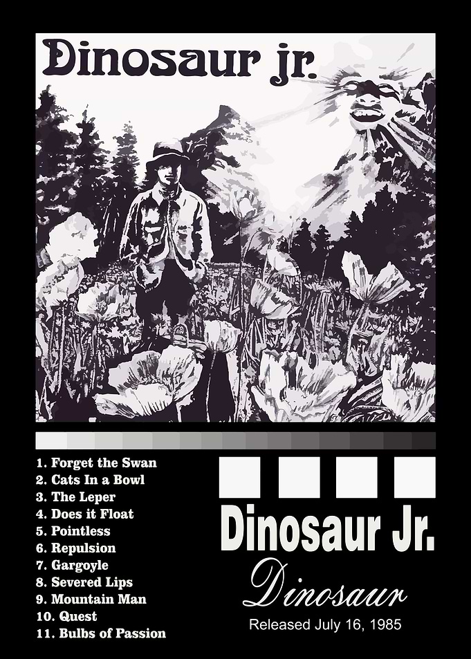 Dinosaur Jr. Album Cover Art