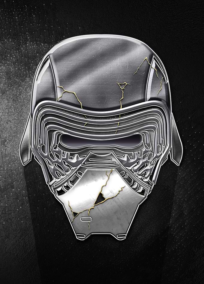 Silver Kylo Ren