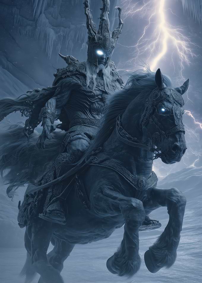 Odin Riding Sleipnir