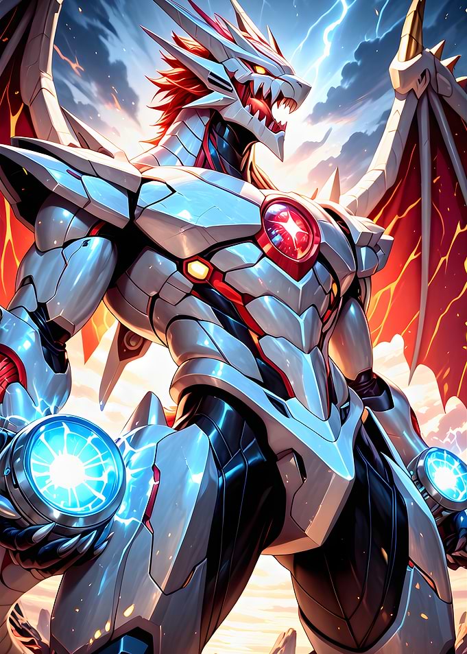 Cybernetic Dragon Warrior