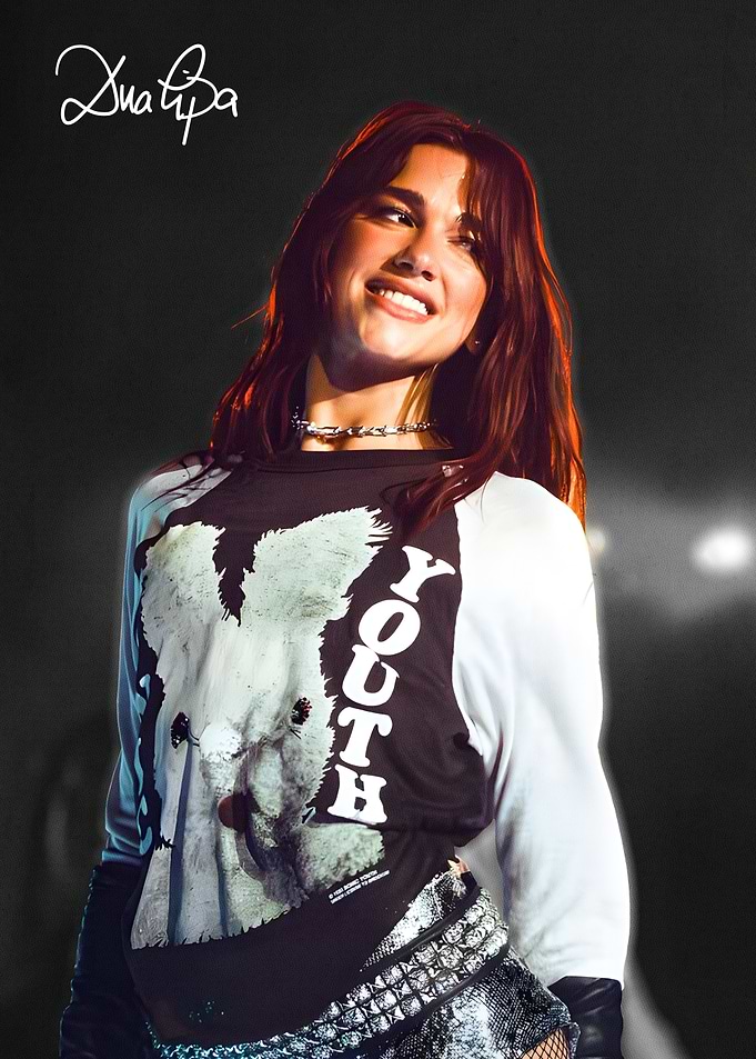 Dua Lipa Portrait