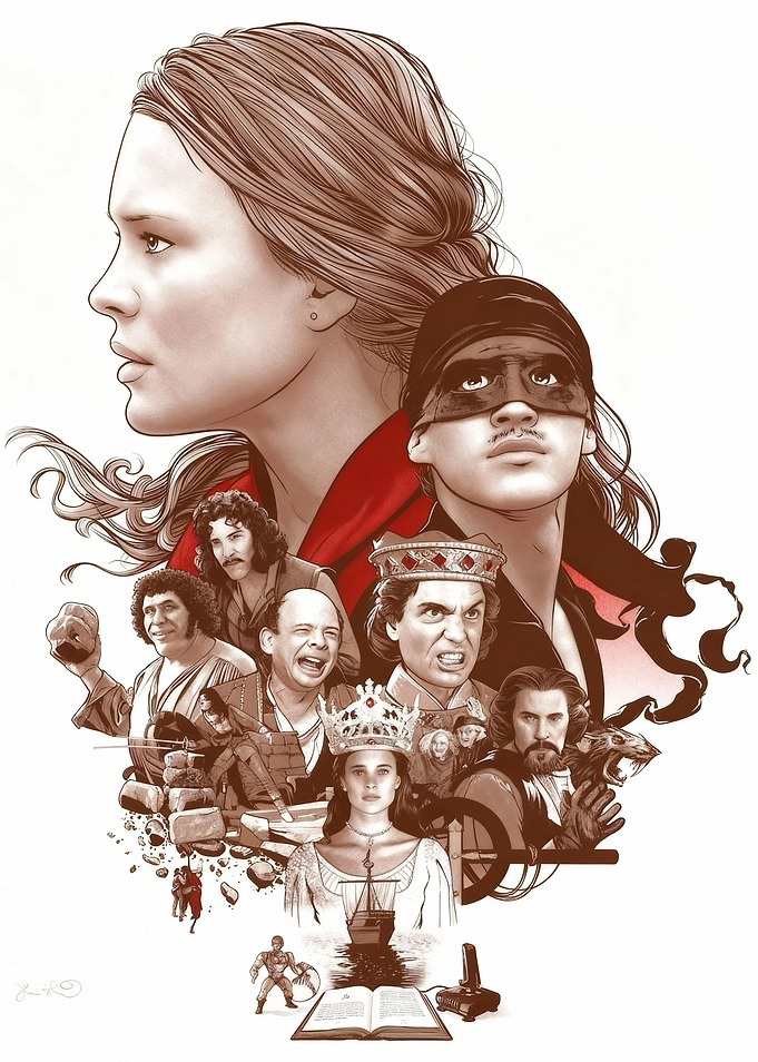 The Princess Bride Movie Poster Art