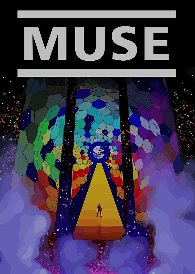 Muse Album Cover Simulation Theory Artwork