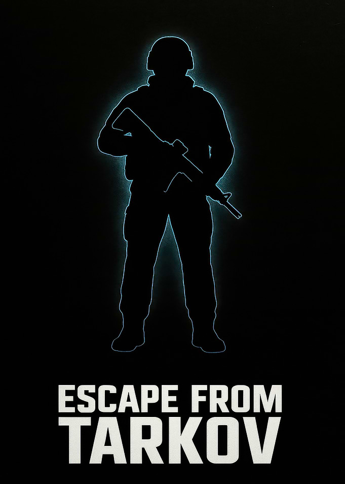 Escape From Tarkov Silhouette Poster