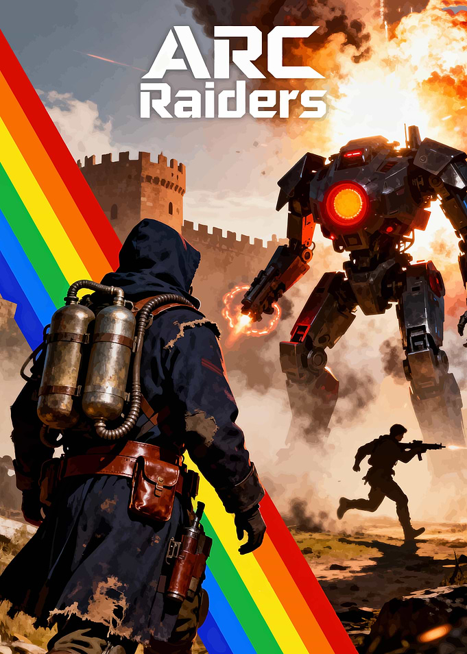 Arc Raiders: Futuristic Battle Scene